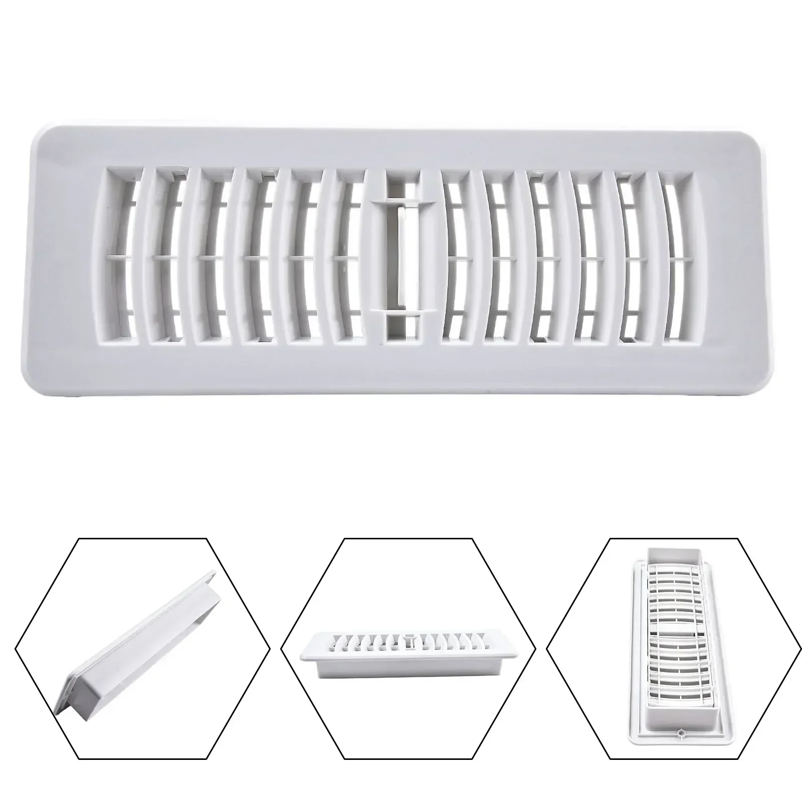 

Exhaust Grill Floor Register Vent Ventilation Cover Plastic Air Vents Home Air Conditioning Units For Home Decoration Accessorie