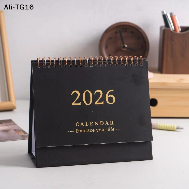 

【Y】1 шт. Мини-календарь-планировщик на 2026 год для украшения офисного стола, школьные и офисные канцелярские принадлежности