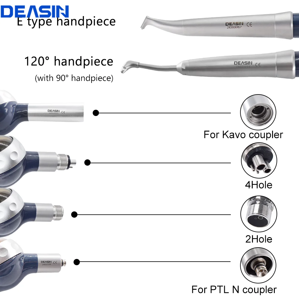 B2/M4 Dental Hygienist Air water Polisher handpiece Microetcher Sandblaster sandgun Teeth Polishing Prophy PTL KV equipment