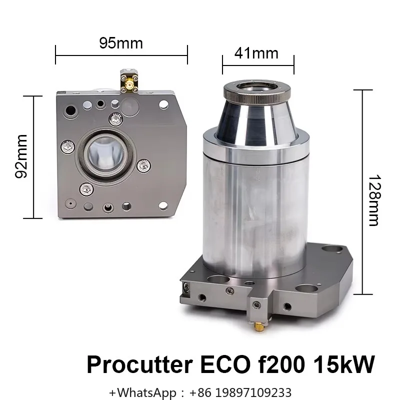 Cabeça de capacitor eco procutter para precitec procutter eco bocal conector sensor para máquina de corte la-ser