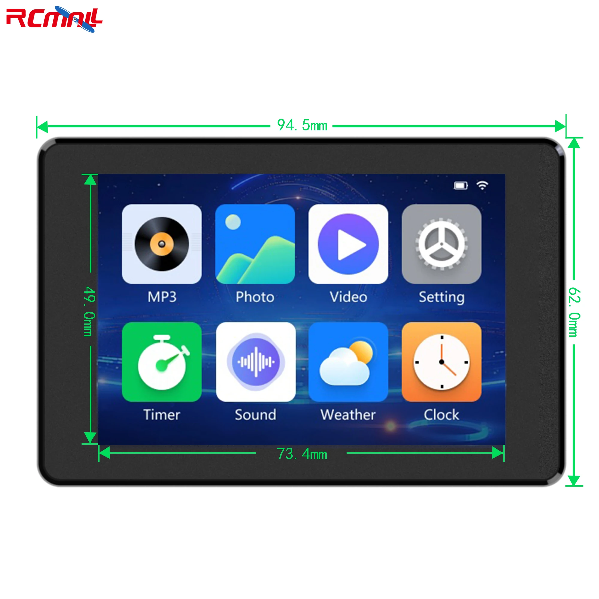 Imagem -04 - Tela de Toque Capacitiva Ips Tft 8m Psram 16m Flash 320x480 Esp32 Wifi bt Módulo para Arduino Esp Lvgl Desenvolvimento Esp32-s3 3.5