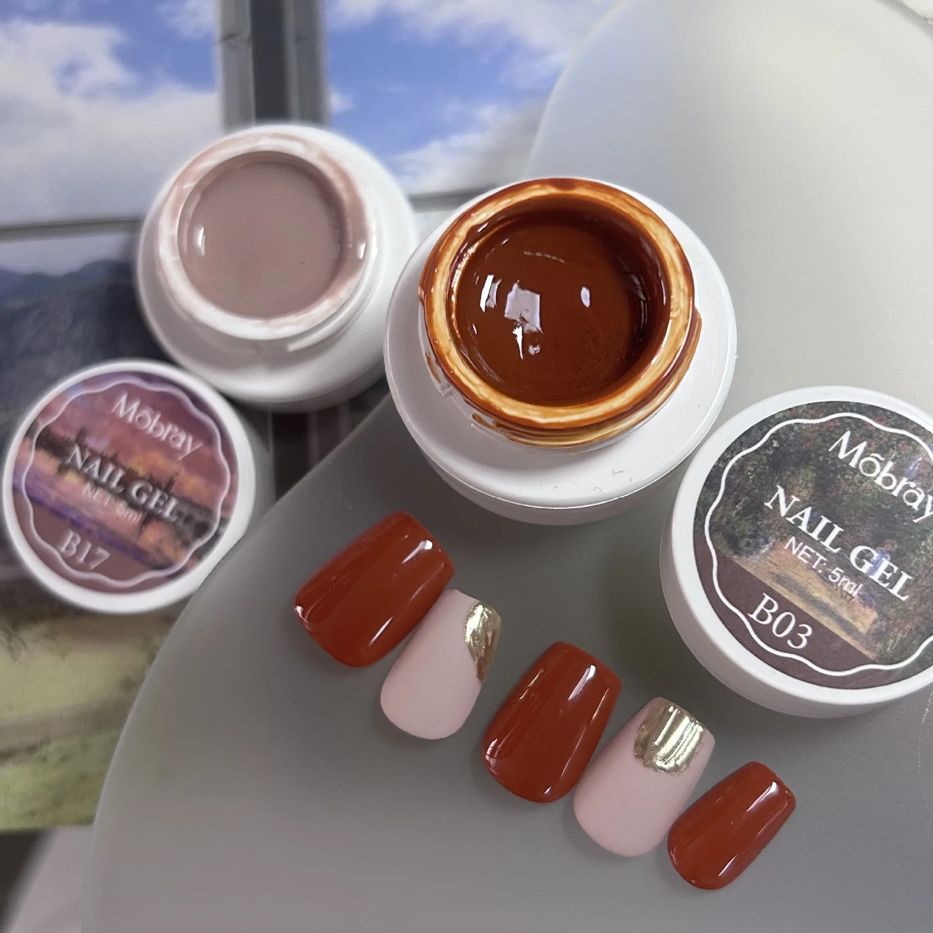 กาวสีดินสออกสีทึบทรงกระป๋องกาวทาเล็บแบบ2024กาวสำหรับพืชวาดสีใหม่