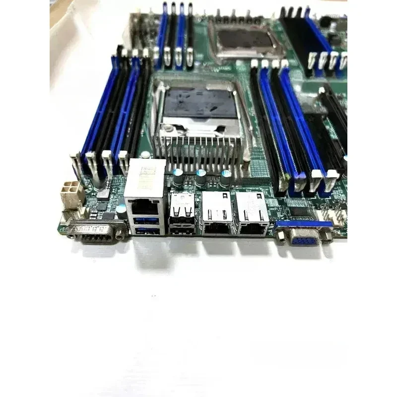 Disassemble Ultra-Micro X10DRG-Q Dual- X99 Mainboard 4-Channel GPU Graphics Card Deep Learning