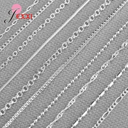 925 Sterling Silver New Arrival Hot Sale 5PCS Multi Style 16-30 Inch Luxury Colar Feminina Temperament Elegant Jewelry