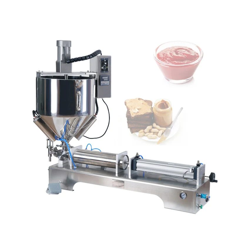 

Quantitative Mixing Filling Machine Paste Liquid Filling Machine Honey Mayonnaise Peanut Butter Ketchup Filling Machine