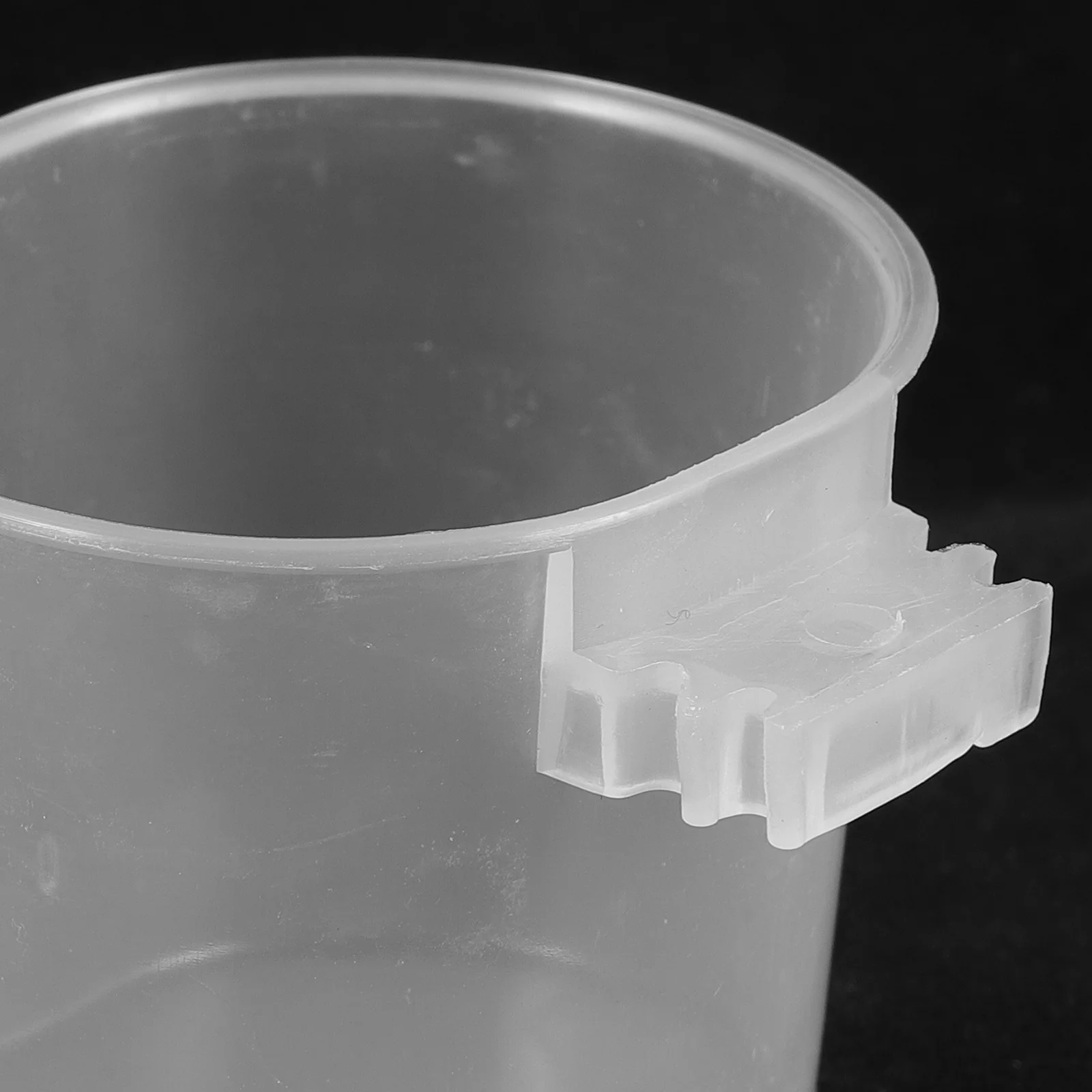 

10Pcs Plastic Bird Feeding Cups Parrot Feeder Dish Hanging Bowl Cage Water Food Holder Bird Bowls for Cage Parrot Food Organizer