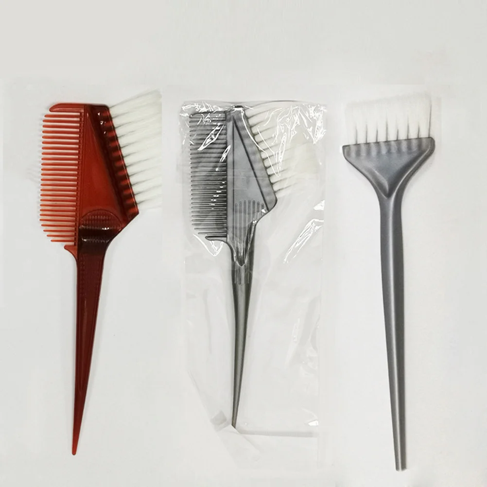 6Pcs Hair Dye Bowl Set Plastic Reusable Hairdressing Coloring Tools Hair Tinting Bowls Combs Salon Home DIY Dye Accessories - Image 2