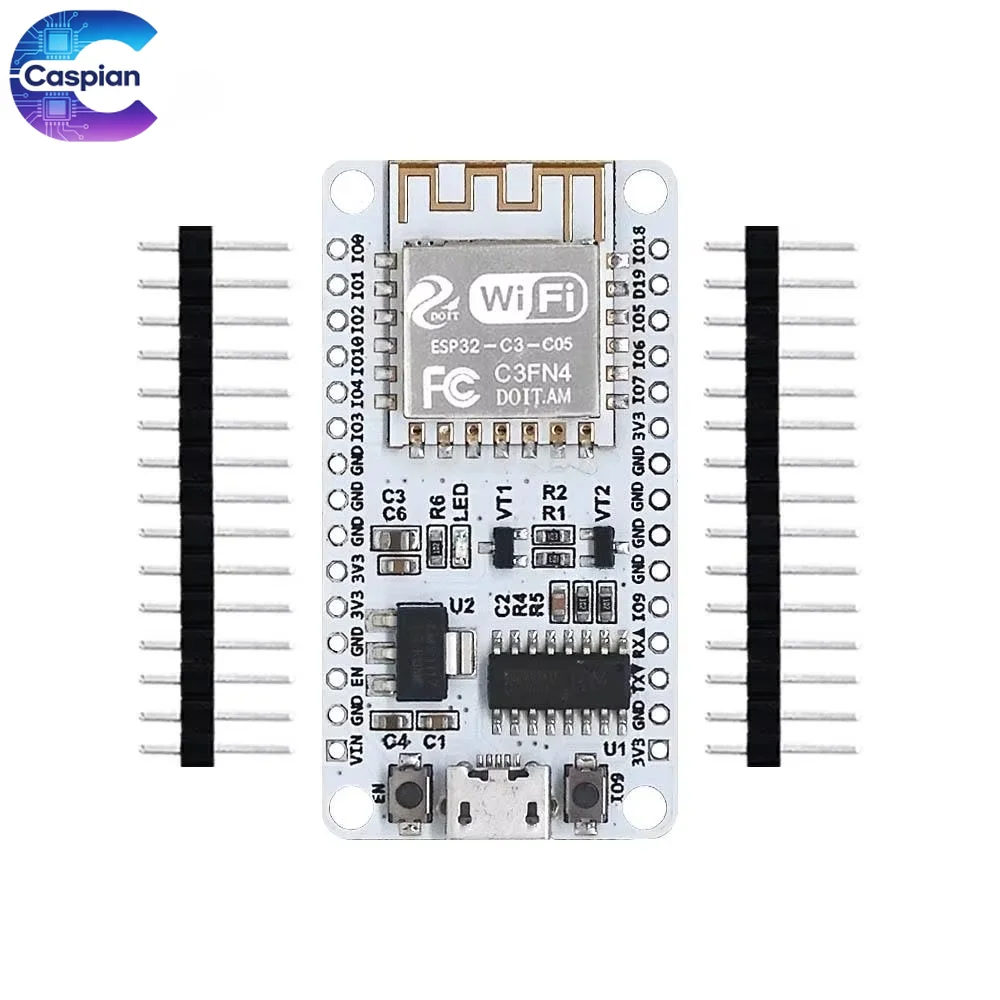 10Pcs ESP32-C05 DevKit Serial CH340 ESP32-C3 WiFi Bluetooth Module ESP32-C3FN4