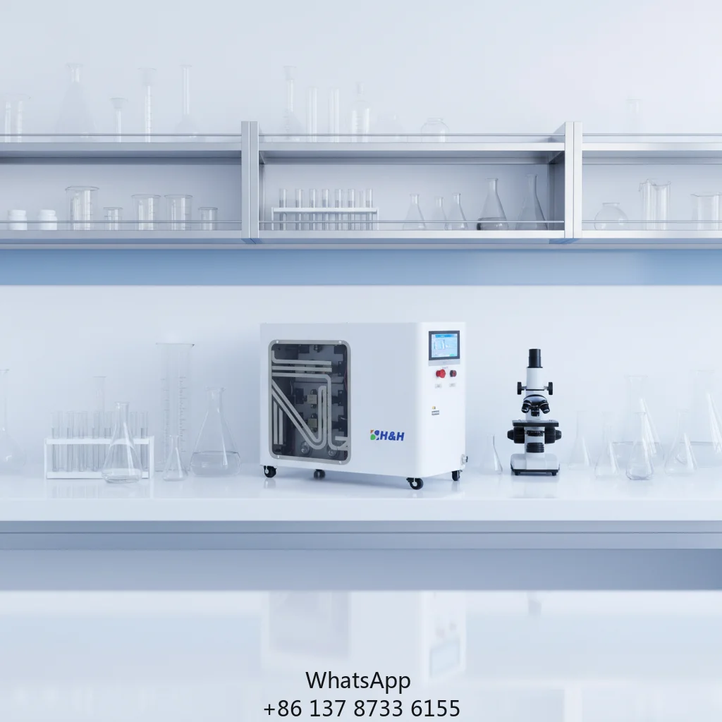 HY-GAS Compact All-in-One PLC Controlled High Purity Nitrogen Generator Engine Gearbox Motor Research Labs 220V/380V 1 Year