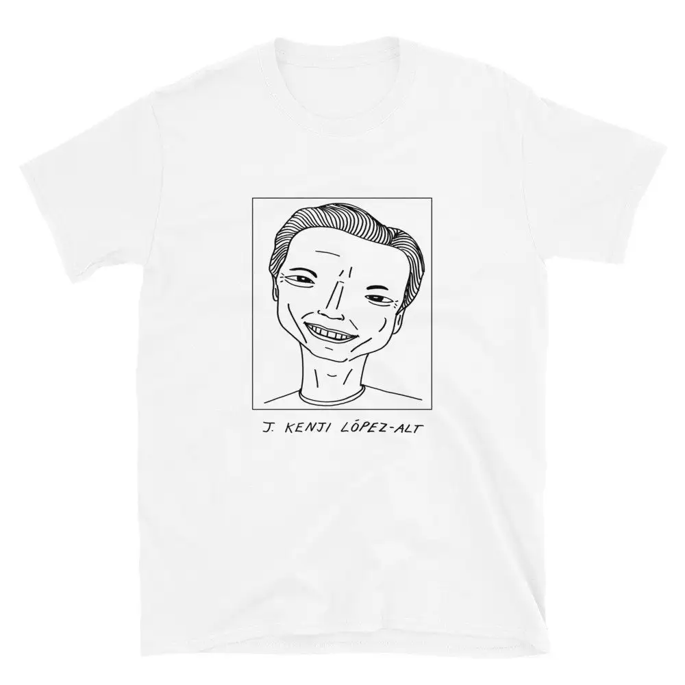 Badly Drawn Authors J Kenji Lopez Alt T Shirt FREE Worldwide Delivery