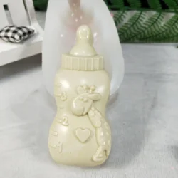 QT0269 PRZY Mold Silicone Feeding Bottle Soap Molds Baby's Bottle Gypsum Chocolate Candle Molds Soap Mould Clay Resin
