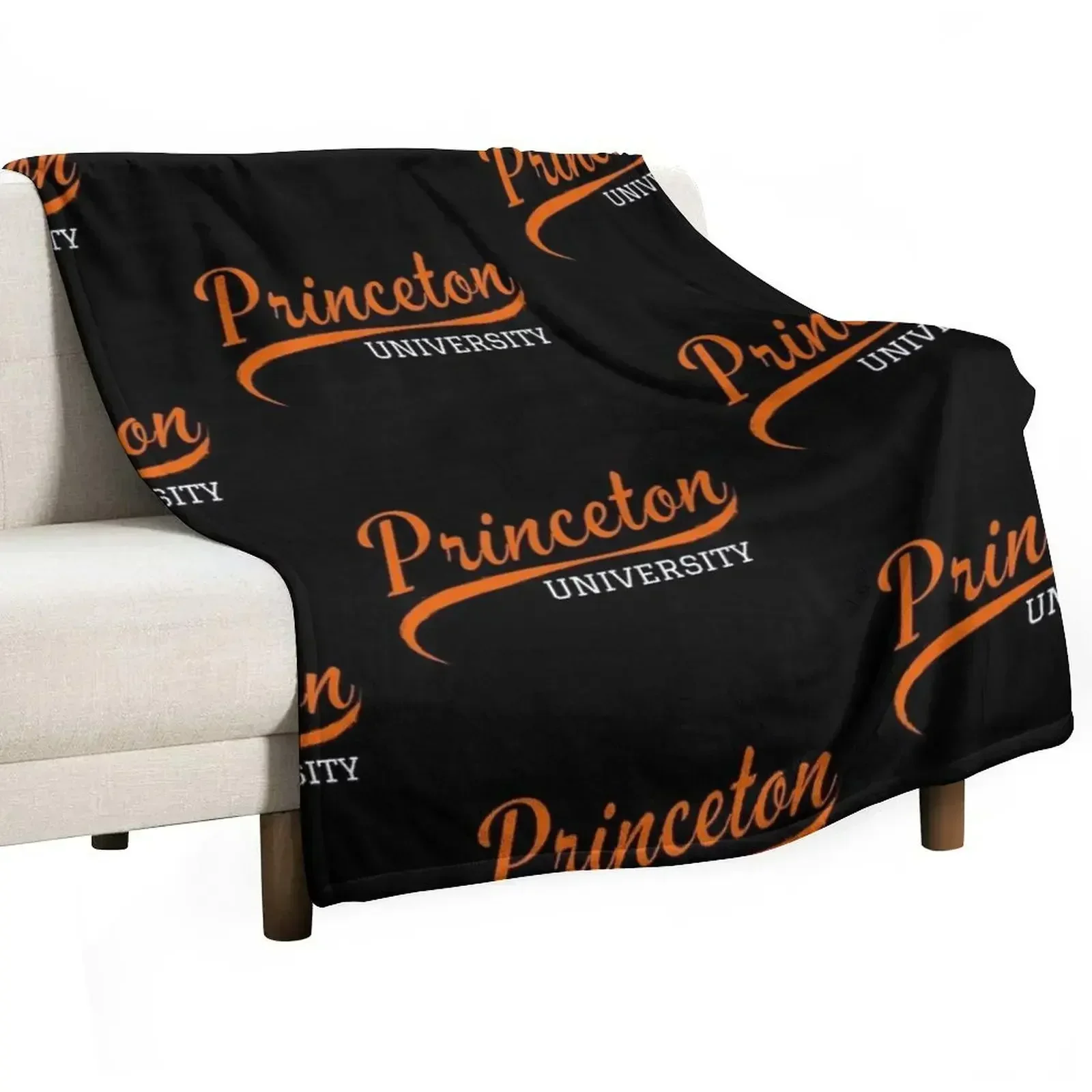 

Vintage Princeton University Throw Blanket Soft Bedroom Blanket for Night Sleeping