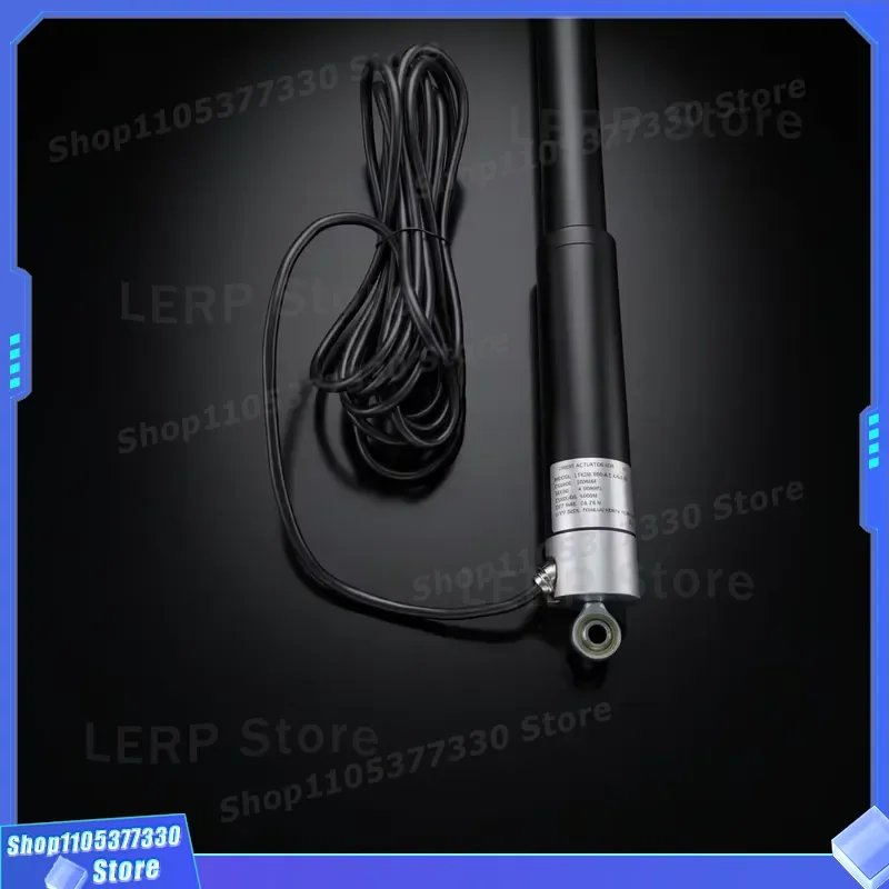 5000N Custom Tubular Electric Linear Actuator DC Motor Low Noise Aluminum Alloy Push Rod Pen Style Heavy Duty Stroke Aluminum