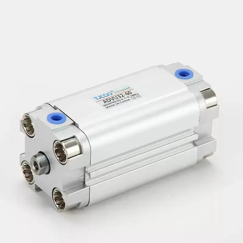 Compact Cylinders ADVU Series - Various Sizes Available including ADVU-12/16/20/25/32/40/50/63/80-5/10/15/20/25/30/35/40/50/55/6