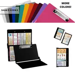 A4 Aluminium Alloy Clipboard Nursing Edition Folding Nursing Clipboard with Quick Reference Material File Organizer Stationery