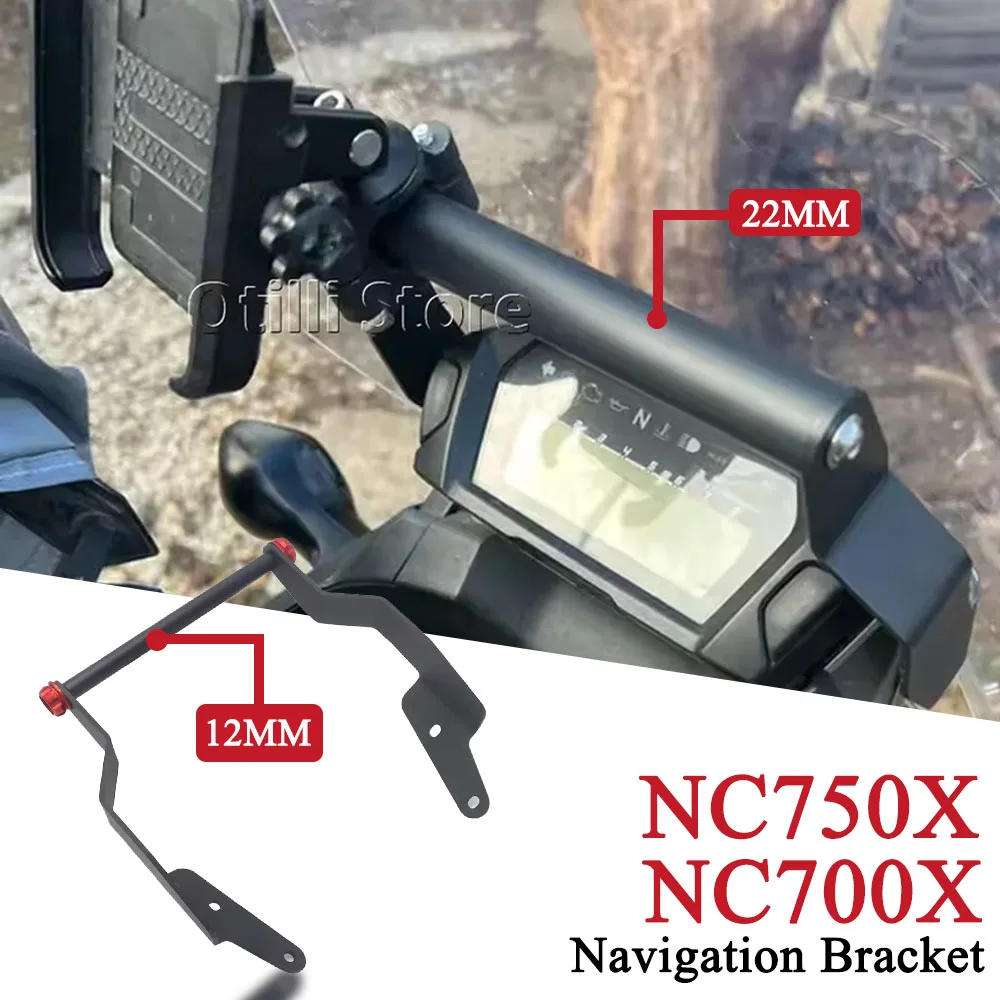 

Мотоциклетное крепление GPS, монтажный адаптер, держатель, кронштейн для HONDA NC700X NC700X 2012-2014 NC750X NC750X 2014-2015