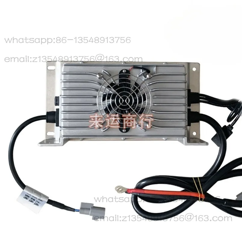 24V30A wide voltage waterproof charger, special charging power supply for high-altitude scissor forklifts