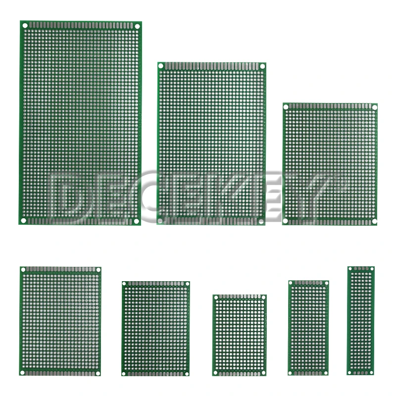 2x8 3x7 4x6 5x7 7x9 8x12 9x15cm PCB Board Prototype Board Green Double Sided Circuit Boards For DIY Soldering Project