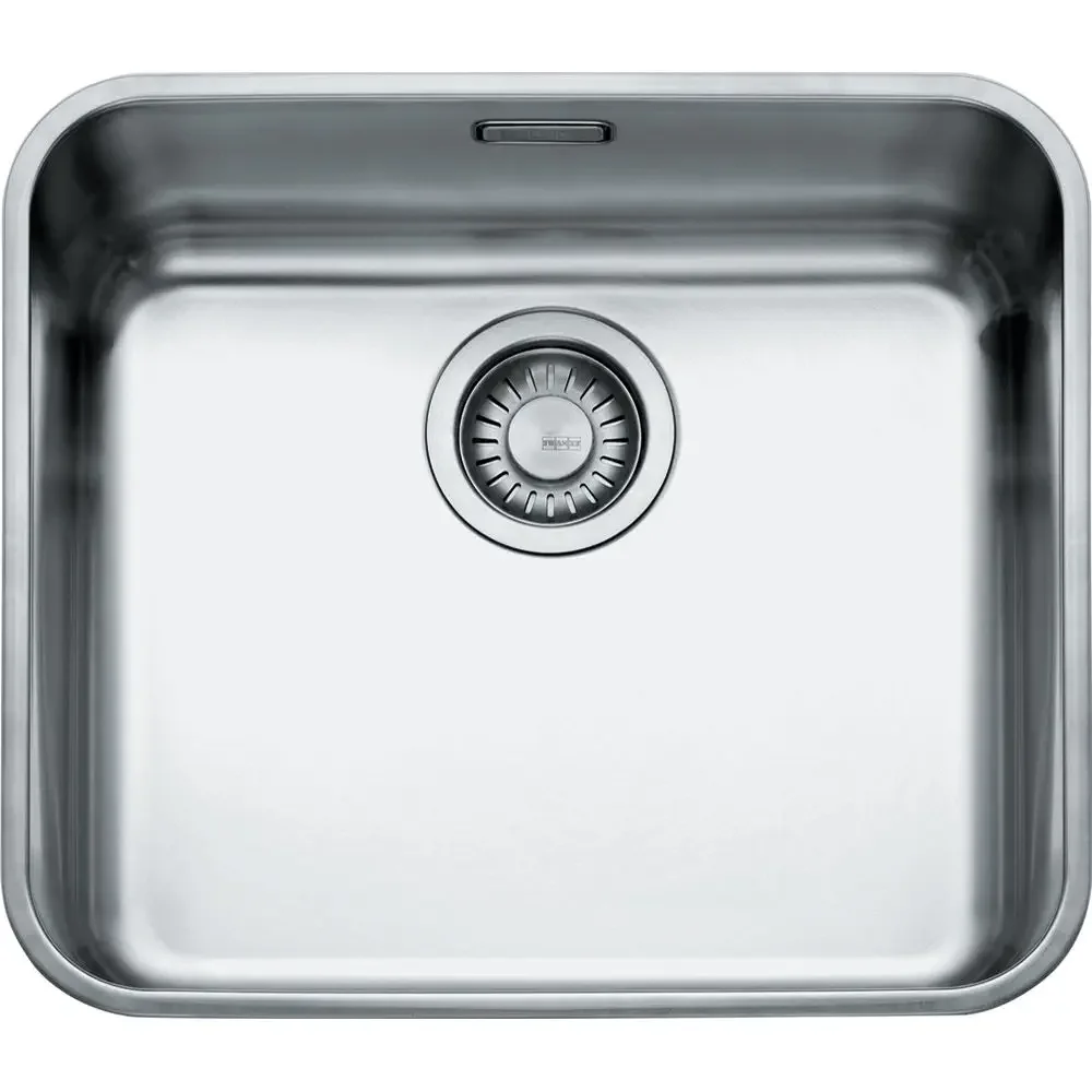 Marca Franke - Fregadero de acero inoxidable modelo LAX 110-50, medidas 524x374 mm