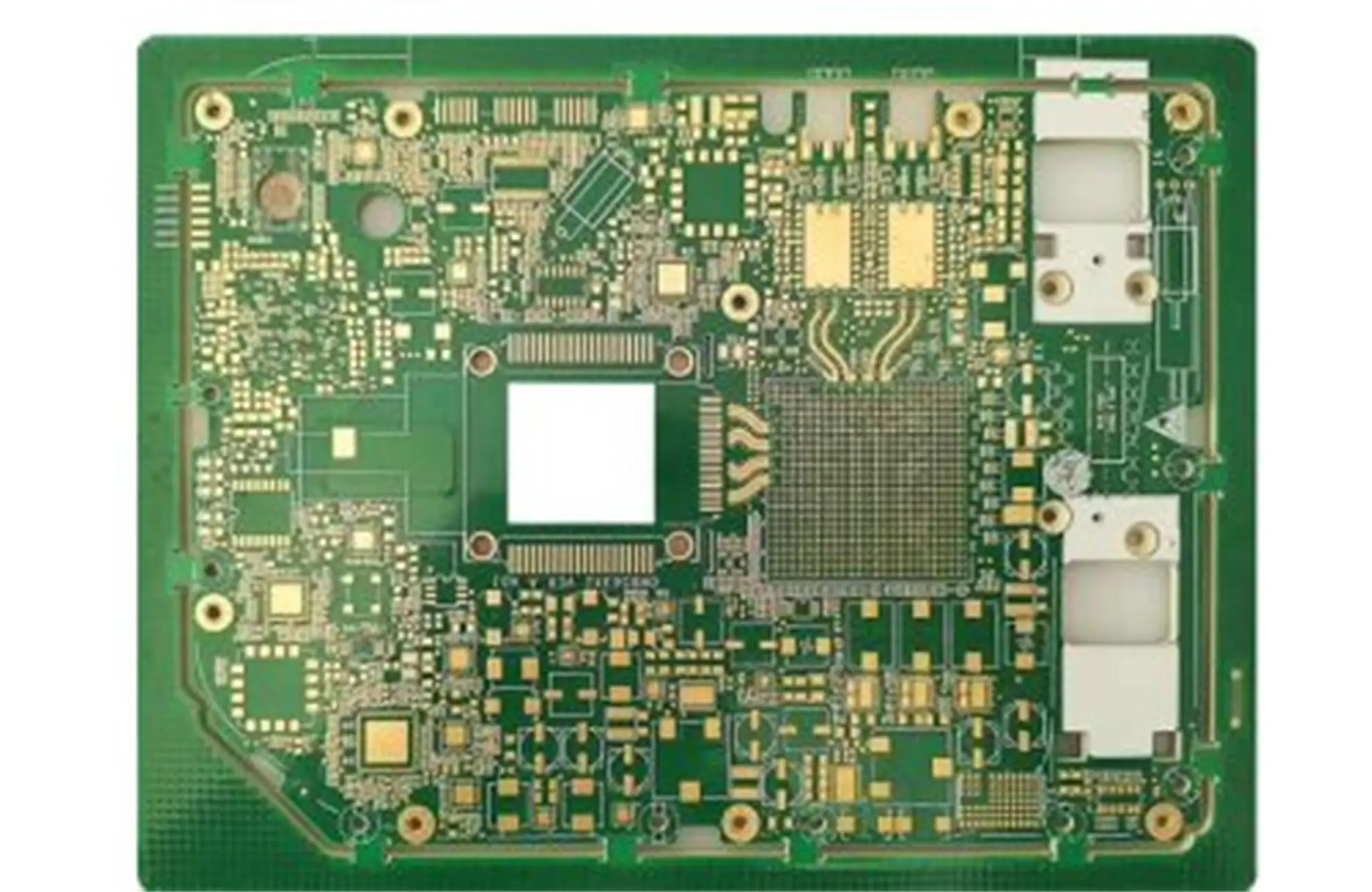 

Engineer 10L PCB Board Industry Control Printed Circuit Board impedance control buried blind holes peelable mask customized..