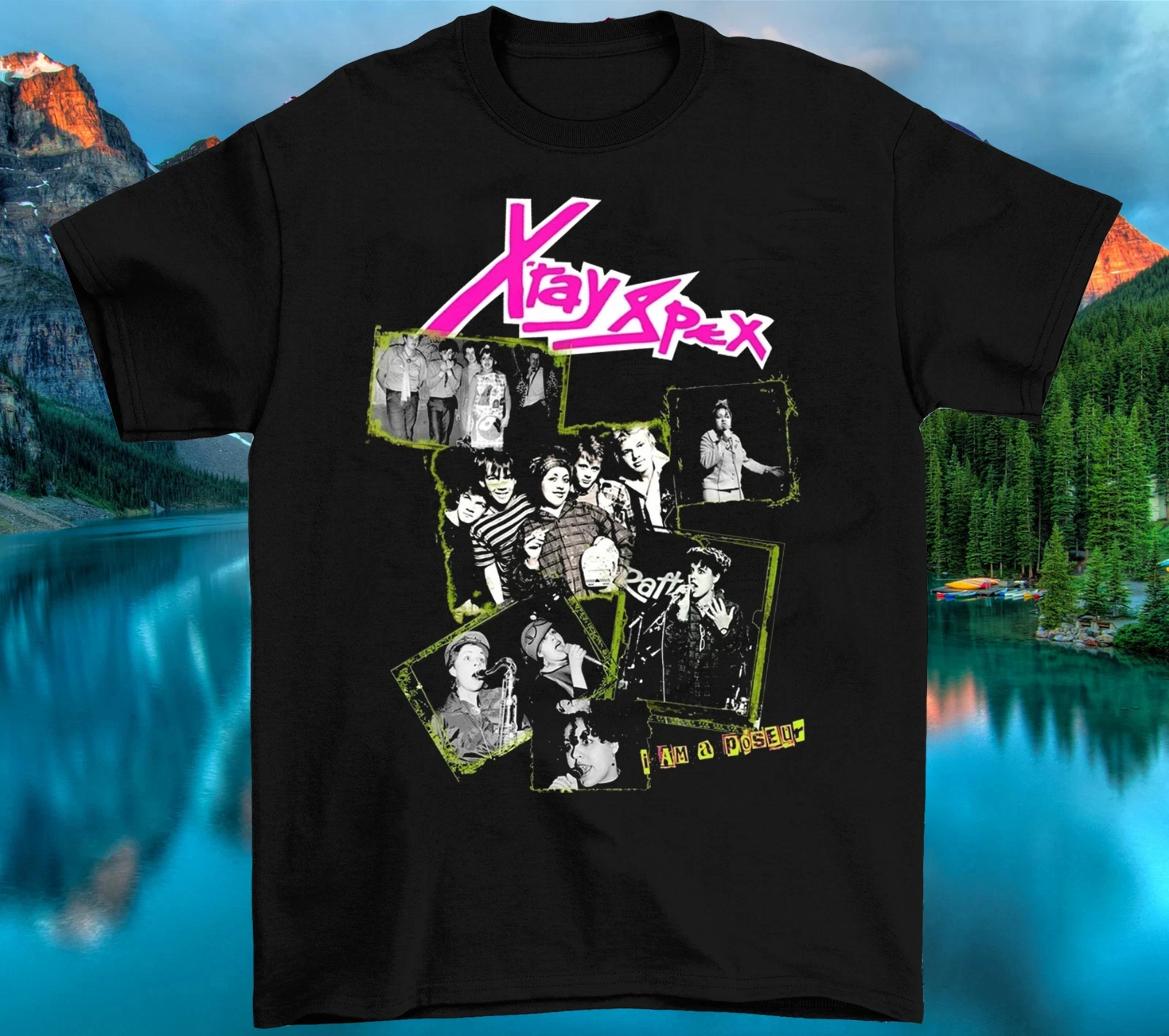 

Новый! XRay Spex Band с коротким рукавом, хлопковая черная футболка унисекс для мужчин и женщин, летняя повседневная хлопковая футболка с круглым вырезом
