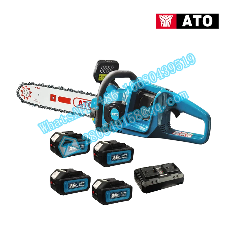 ATO GT2003 Best cordless chainsaw CE GS ROHS  grass trimmer 2.0ah 3.0ah 4.0ah china blower tools garden