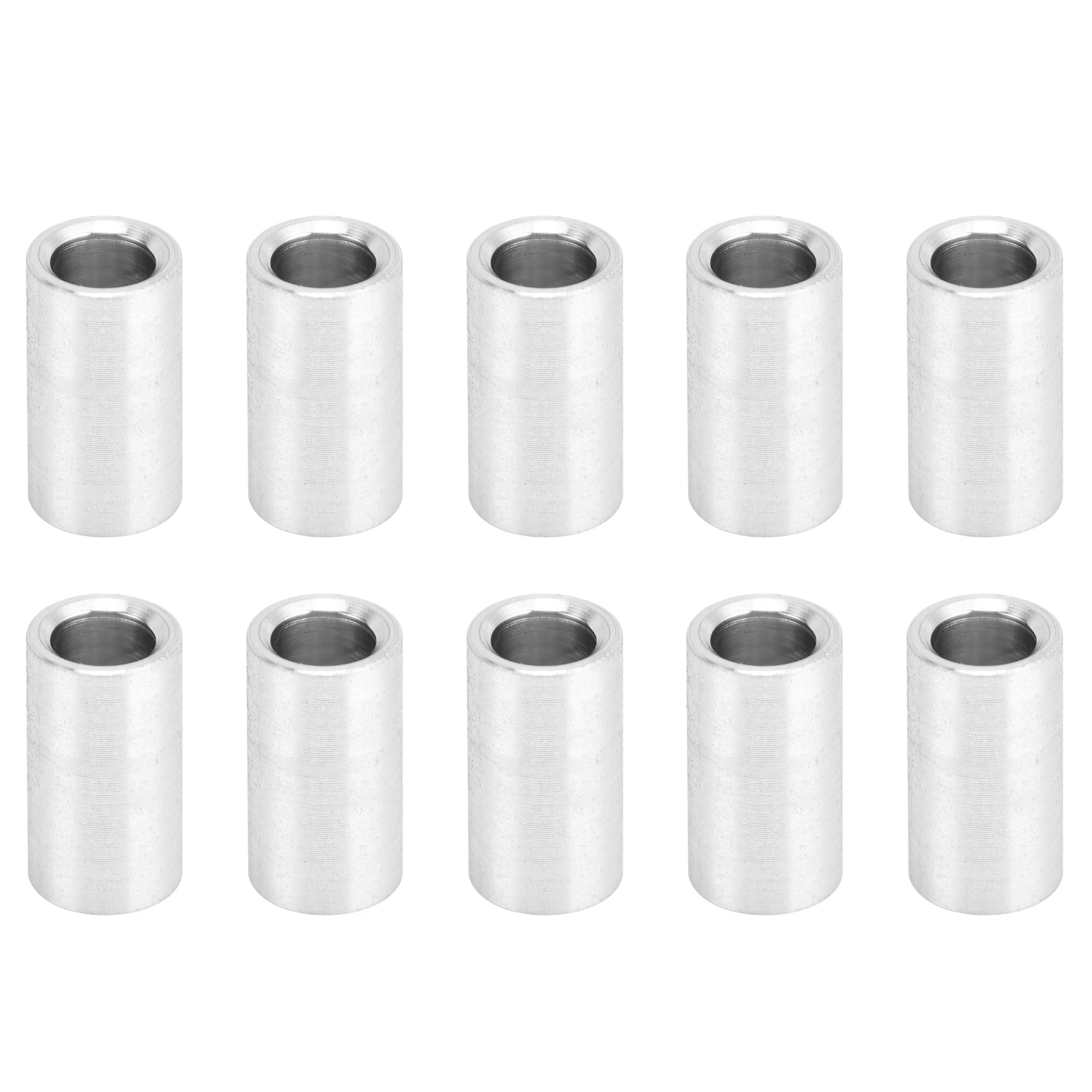 Aluminum Alloy Spacer Seamless Threadless OD 6mm ID 4mm Support Fittings Round Standoff Spacers for Workpiece Connecting