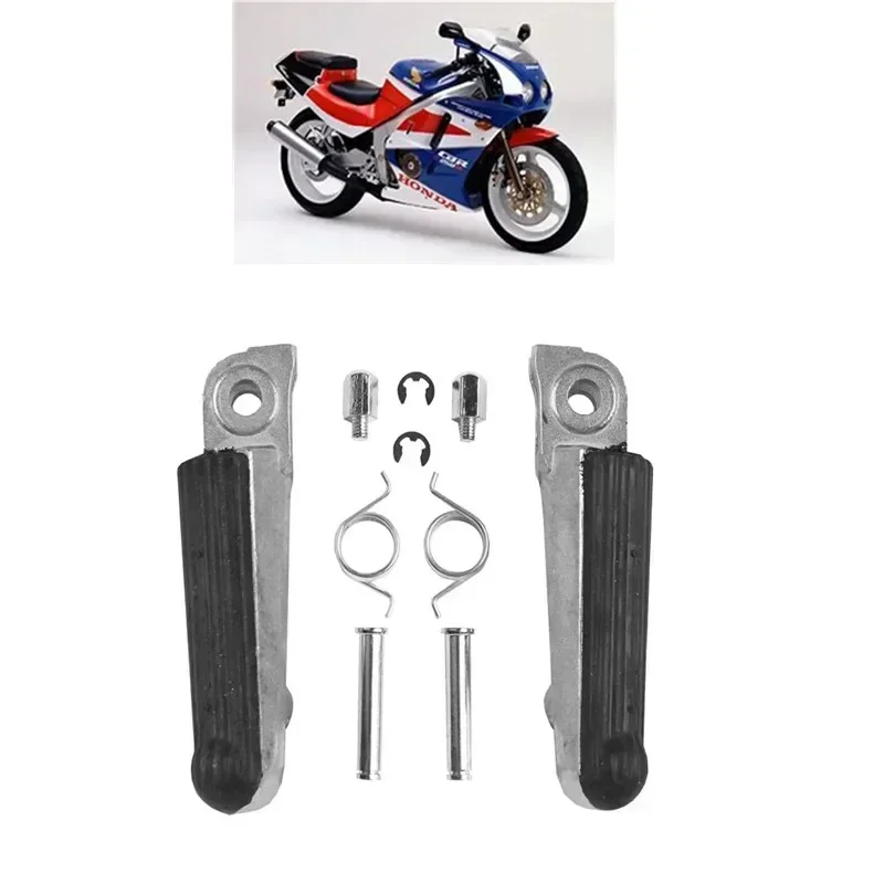 Front Footrest Foot Pegs For Honda CBR250 MC19 MC22 CBR400 NC23 NC29 CBR929 CBR954 CB50R NSF100 NSR250 NSR50 NSR75 NSR80 VFR400