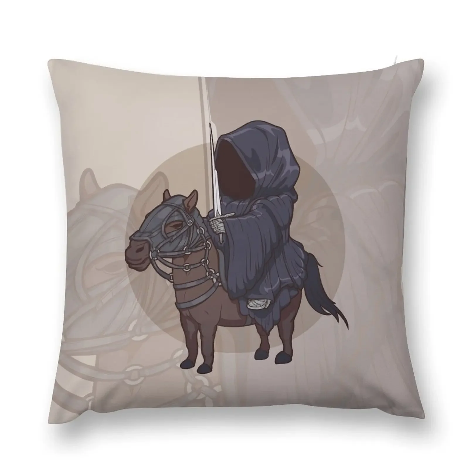 Nazgul Chibi Throw Pillow Sitting Cushion Throw Pillow pillow