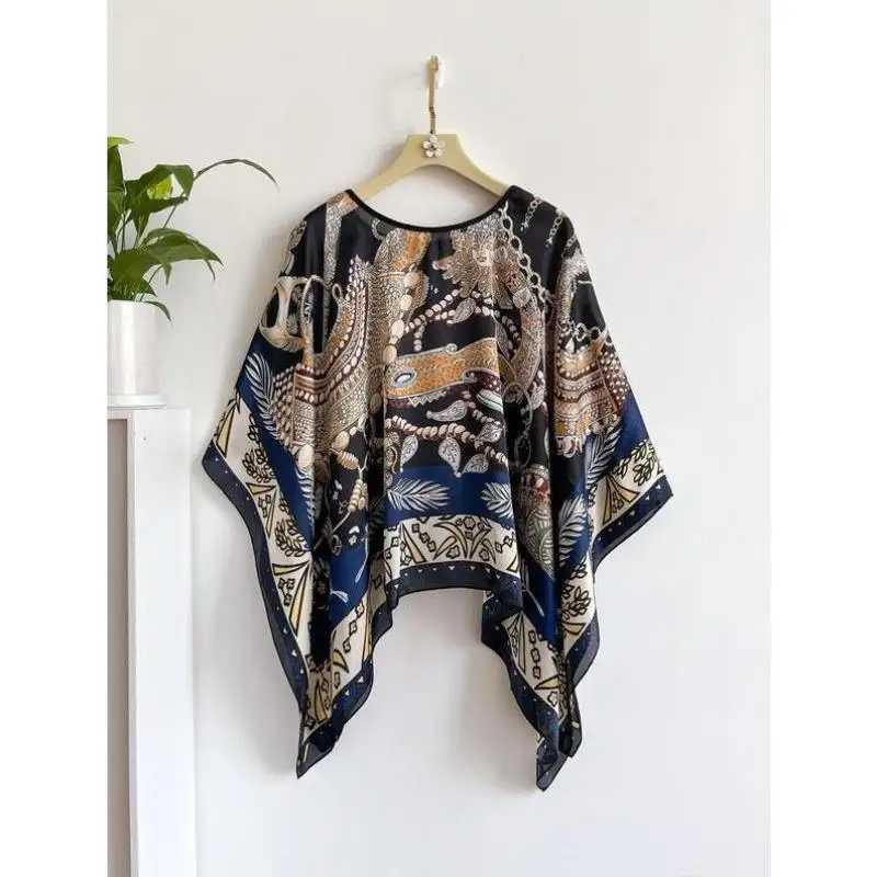 

Women's Casual Floral Print Workwear orm Cross-Border Sle Seven-Quarter Sve Autumn Season Sportswear Set