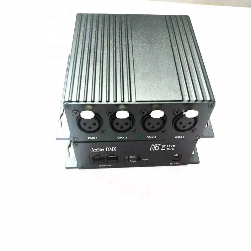 Kontroler LED DMX Over Ethernet Artnet Węzeł ściemniacza LED