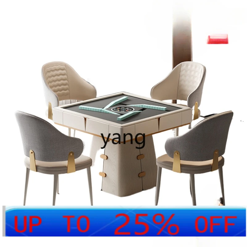 

CX automatic household ultra-quiet mahjong table and dining table dual-purpose integrated multi-function