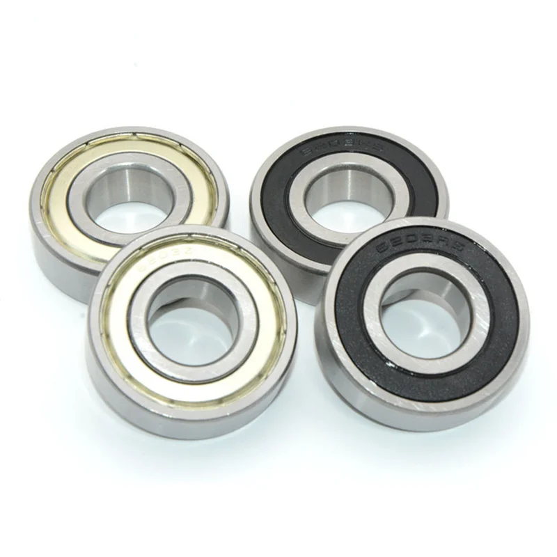 1pcs Deep Groove Ball Bearing 6200-6209 Series ZZ 2RS Chrome Steel High Precision Low Noise Motor Parts