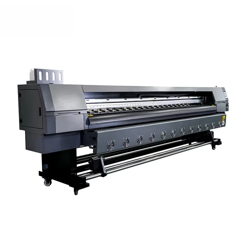 All New 3.2m Commercial Sign Production Equipment Supplied by Yinghe for Media Agency Large Poster Mass Printing view 2