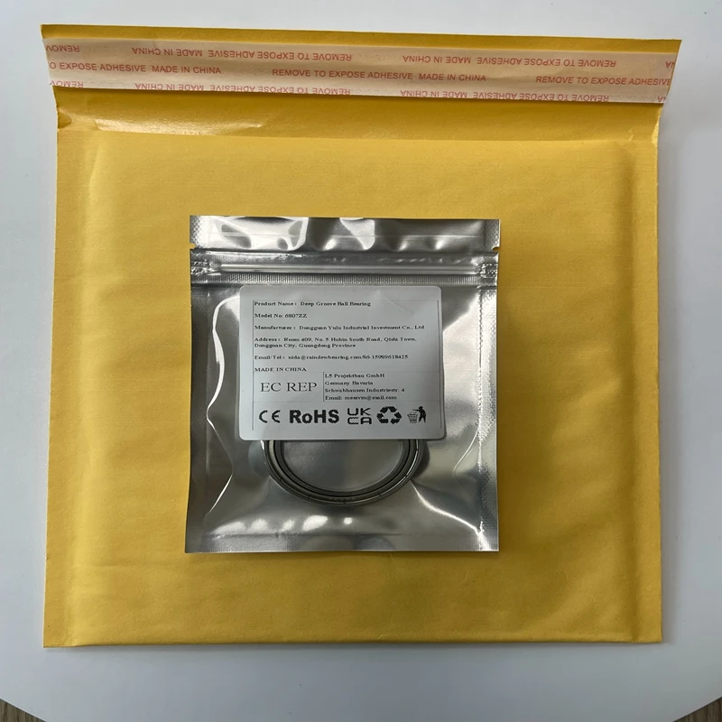 

2PCS 6807ZZ 35x47x7 mm Ball Bearing 6807 ABEC-7 Deep Groove ball bearing