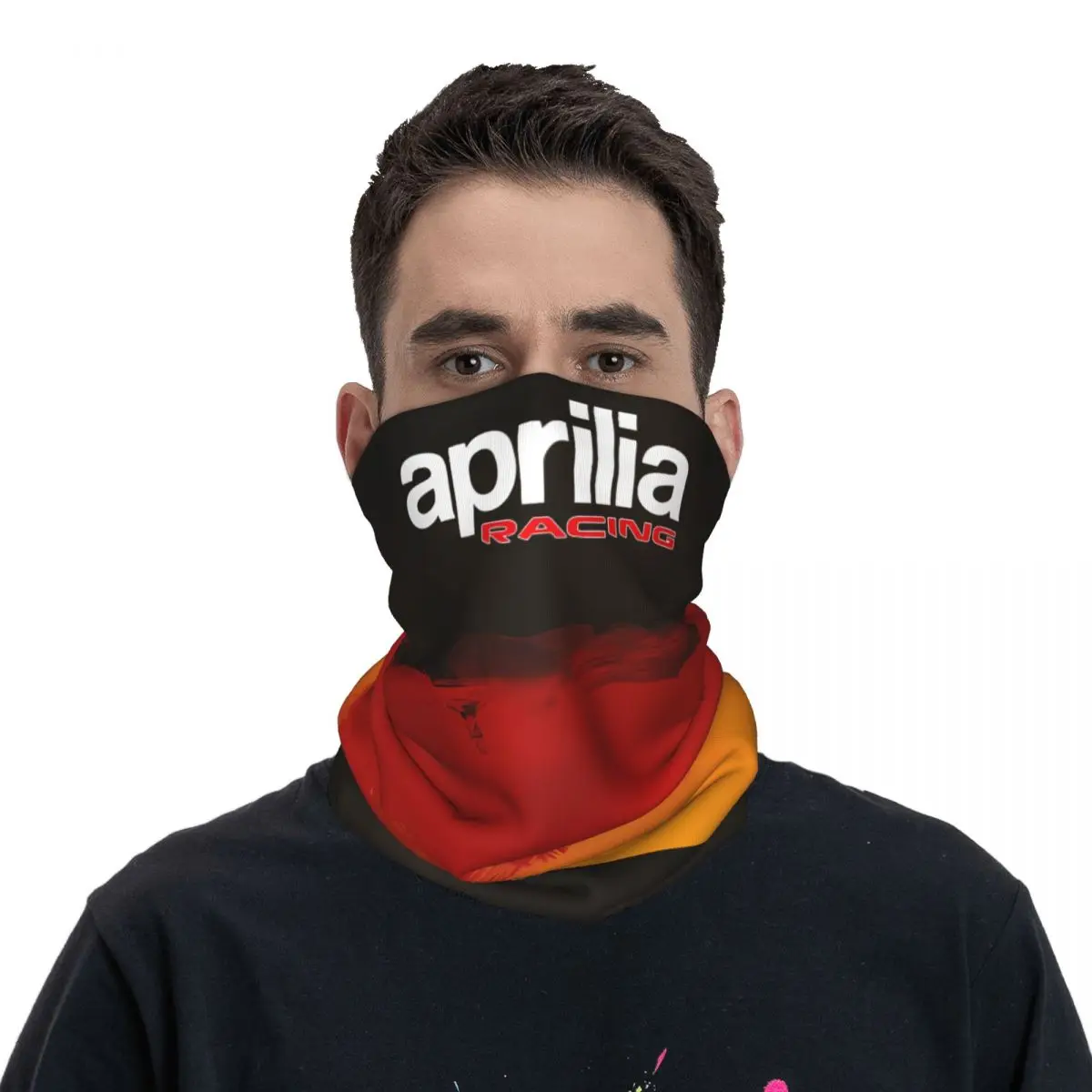 Groovy-Écharpe de visage de motocross pour adultes, cagoule de cyclisme unisexe, bandana de cou, Aprilia, toutes saisons