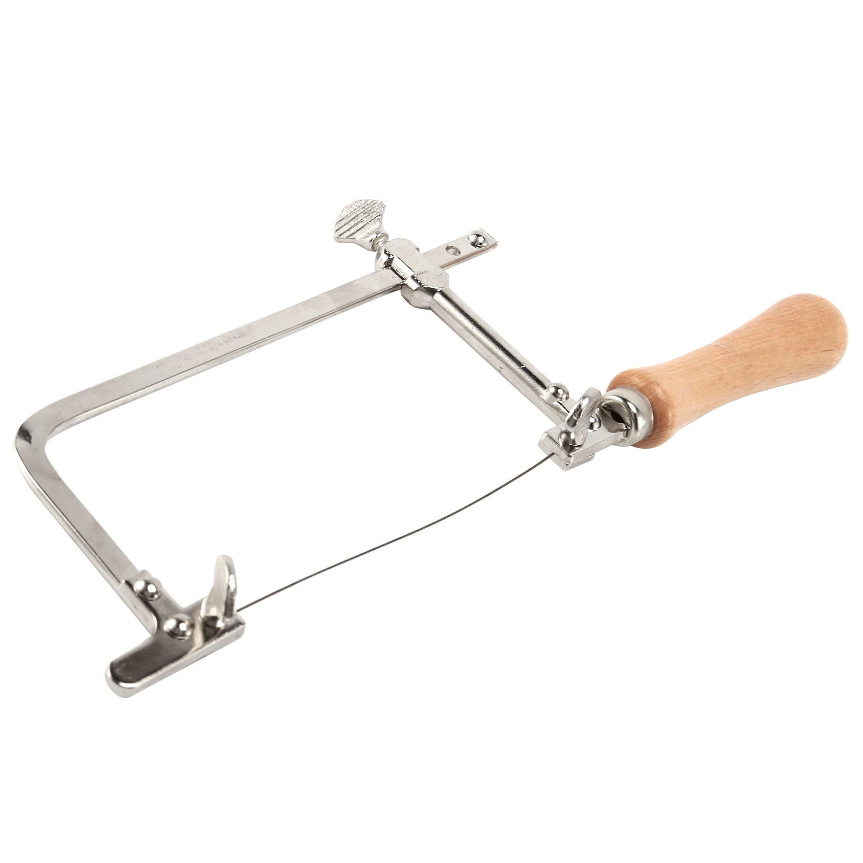 

ABAZJ Professional Adjustable Saw Bow Wooden Handle Of Jewelry Saw Frame Hand Tools Jeweler'S Saw Frame