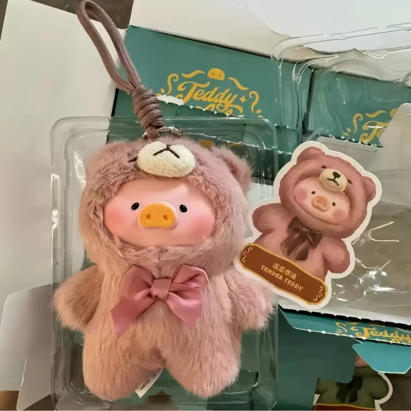 ของแท้ Lulu หมูน่ารัก Time Series ไวนิล Retro ตุ๊กตาหมูกล่องตาบอดอินเทรนด์น่ารักของเล่นของขวัญสะสมอะนิเมะคอสเพลย์