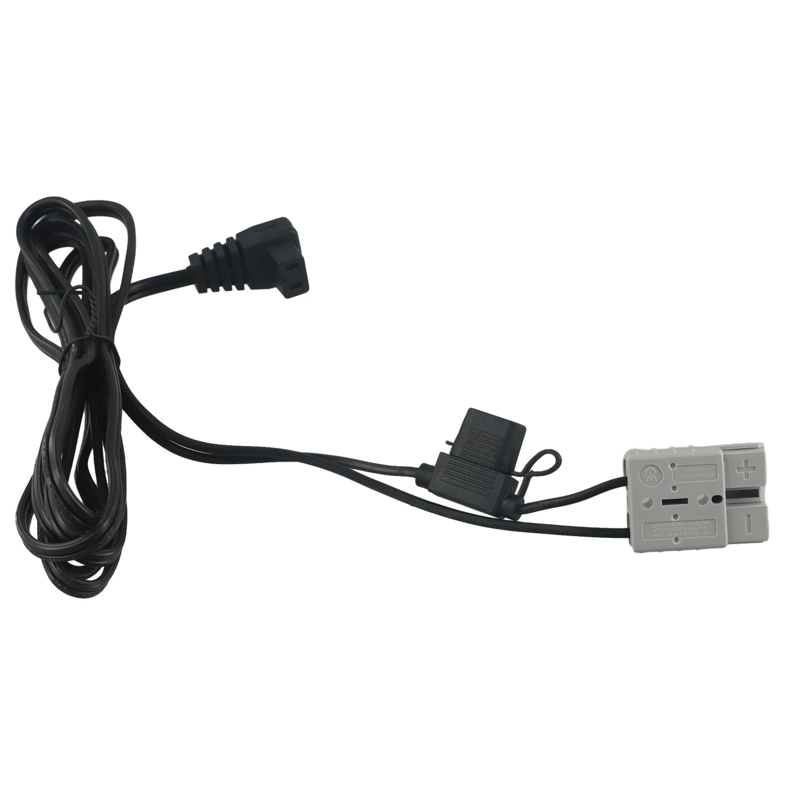 16AWG Power Cord 50A Power Connector AC DC Interface 3-meter Length Pure Copper Wire Core Waterproof Fuse Holder