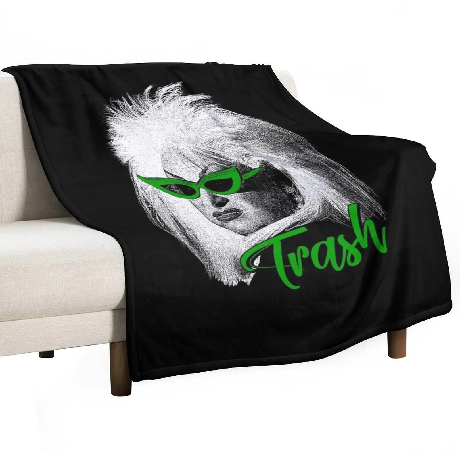 

Divine - Trash Throw Blanket Quilt Hairy blankets and throws Blankets