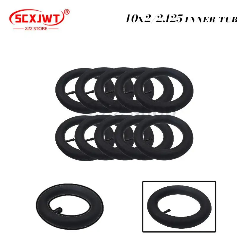 

10X2/2.125 inner tube for folding cars,small electric vehicles,children's bicycle tire replacement parts Butyl rubber inner tube