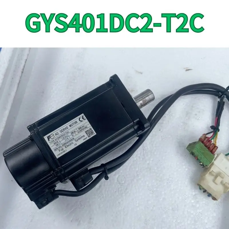 

second-hand Servo motor GYS401DC2-T2C test OK Fast Shipping