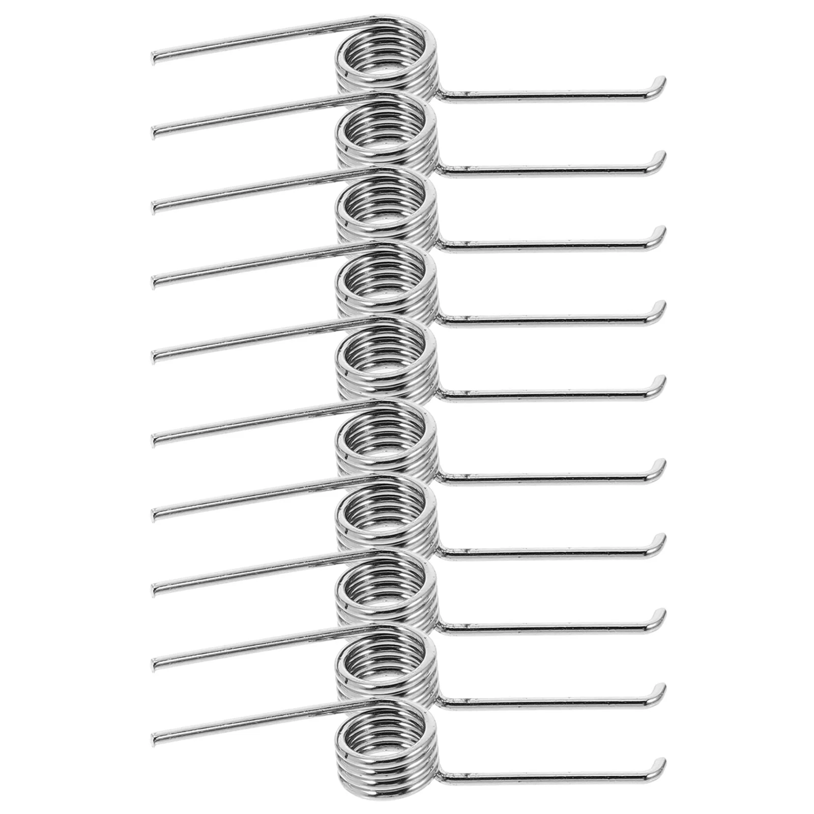 

10 Pcs Trash Can Spring Steel Small Torsional Open The Cover Refrigerator Stainless Lid Replace