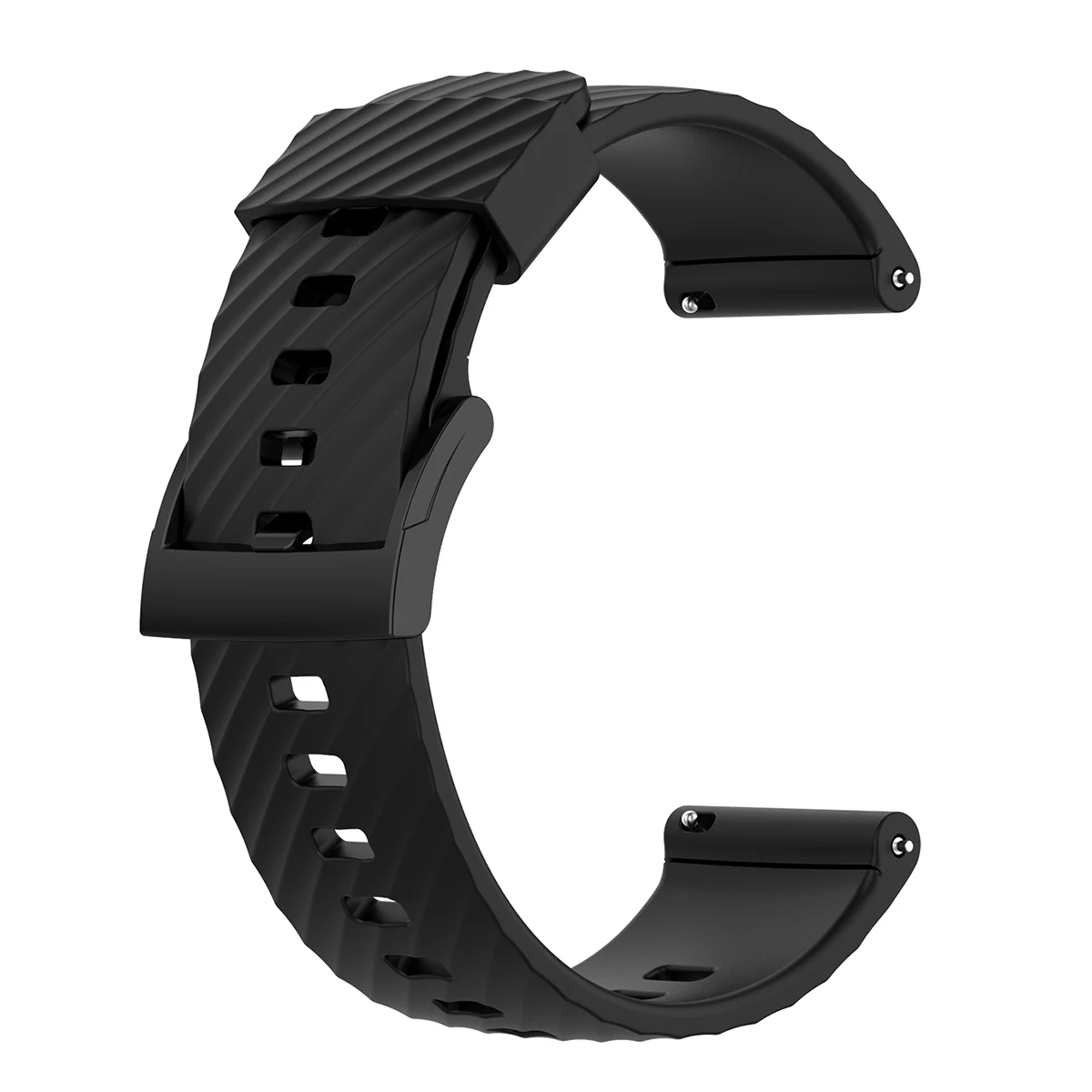 

24mm Soft Silicone Replacement Accessory Watch Band Wrist Strap for Suunto Spartan Sport / Spartan Sport Wrist HR / Suunto 9 / 9