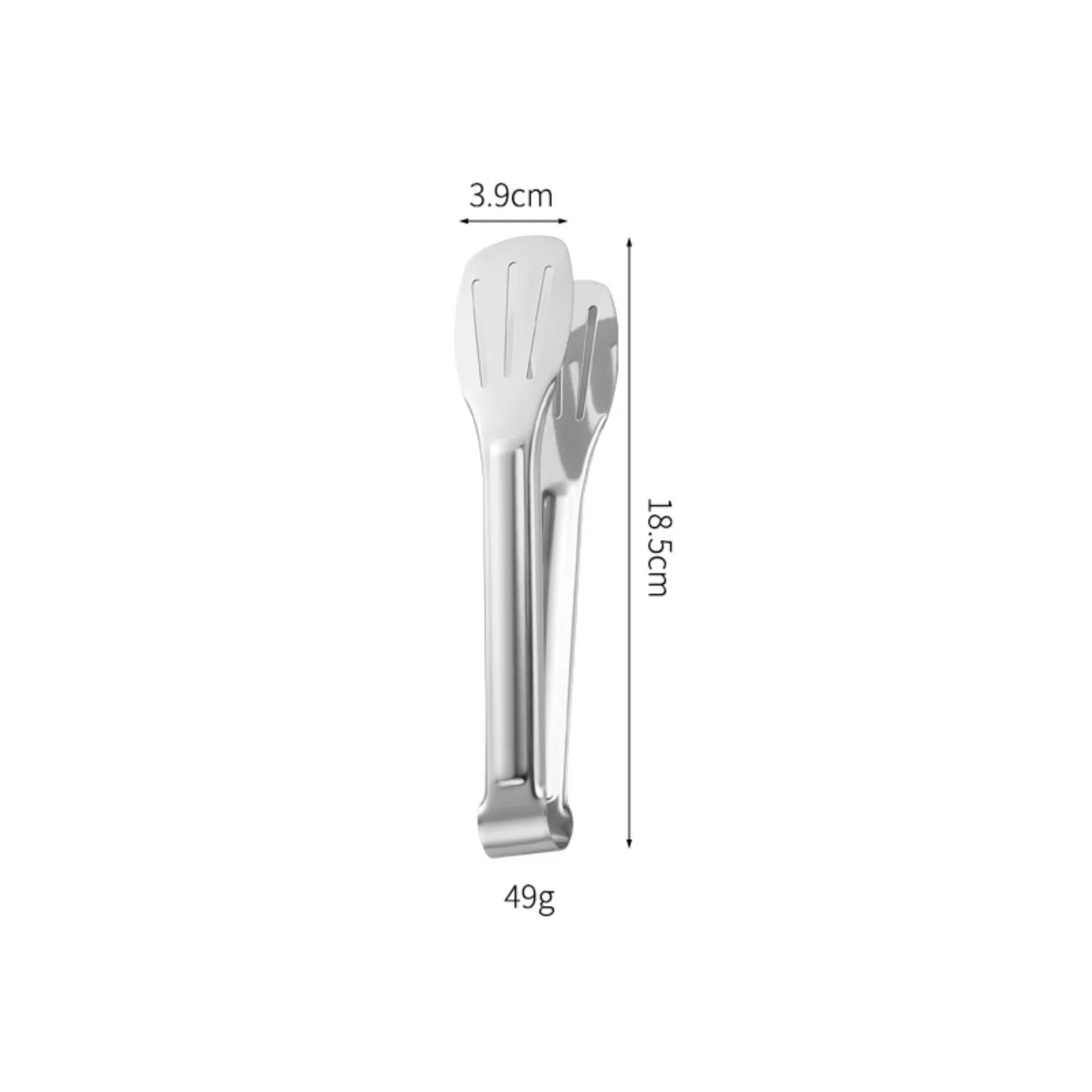 Stainless Steel Food Tongs Non-slip Thickened Bread Clip Kitchen Utensils Anti Heat Barbecue Grill Buffet Clamp