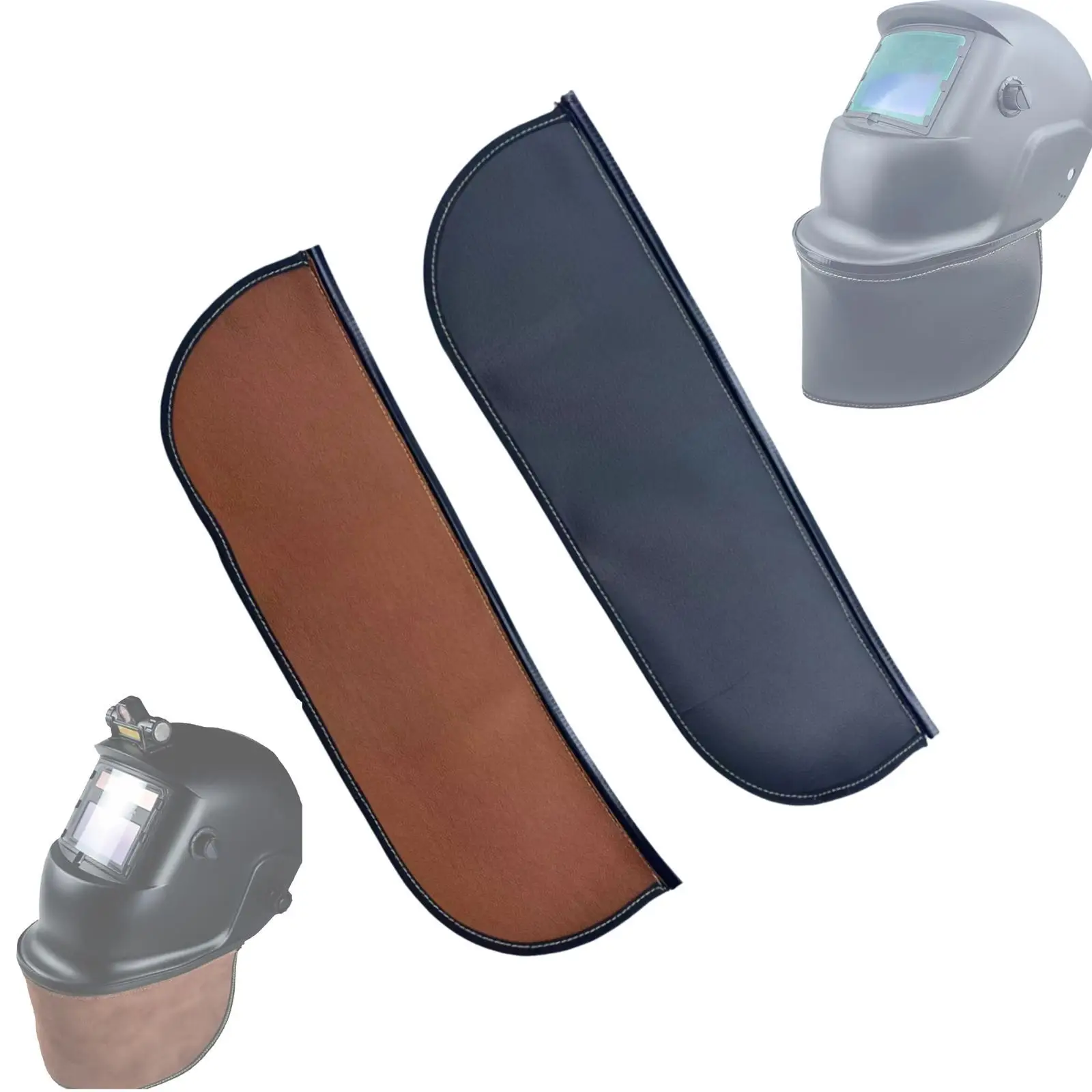 

Welding Helmet Back Cover Neck Protector Heat Resistant Throat Protector Neck Wrapping Cloth for Most Welding Helmets Welders