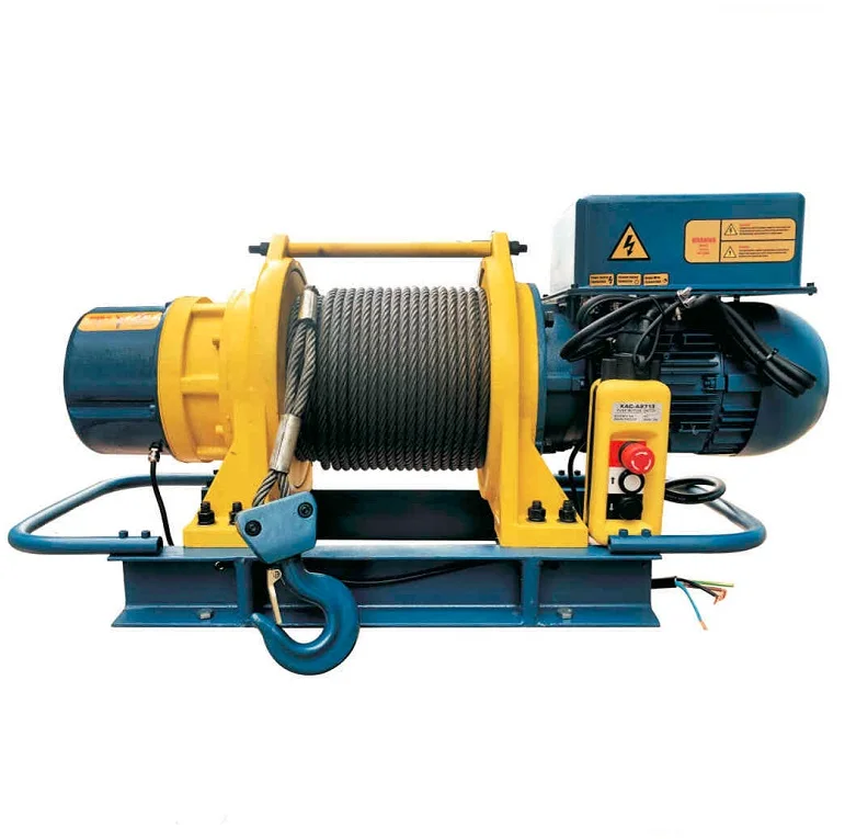 500Kg Electric Winch Heavy Duty for Mining Construction Building Site Lifting Pulling Machine Professional Industrial Grade