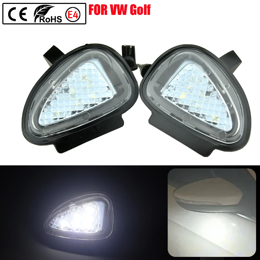For Volkswagen Golf Cabriolet 517 2012-2019 LED Side Mirror Puddle Lights High Quality Fitment Auto Accessory