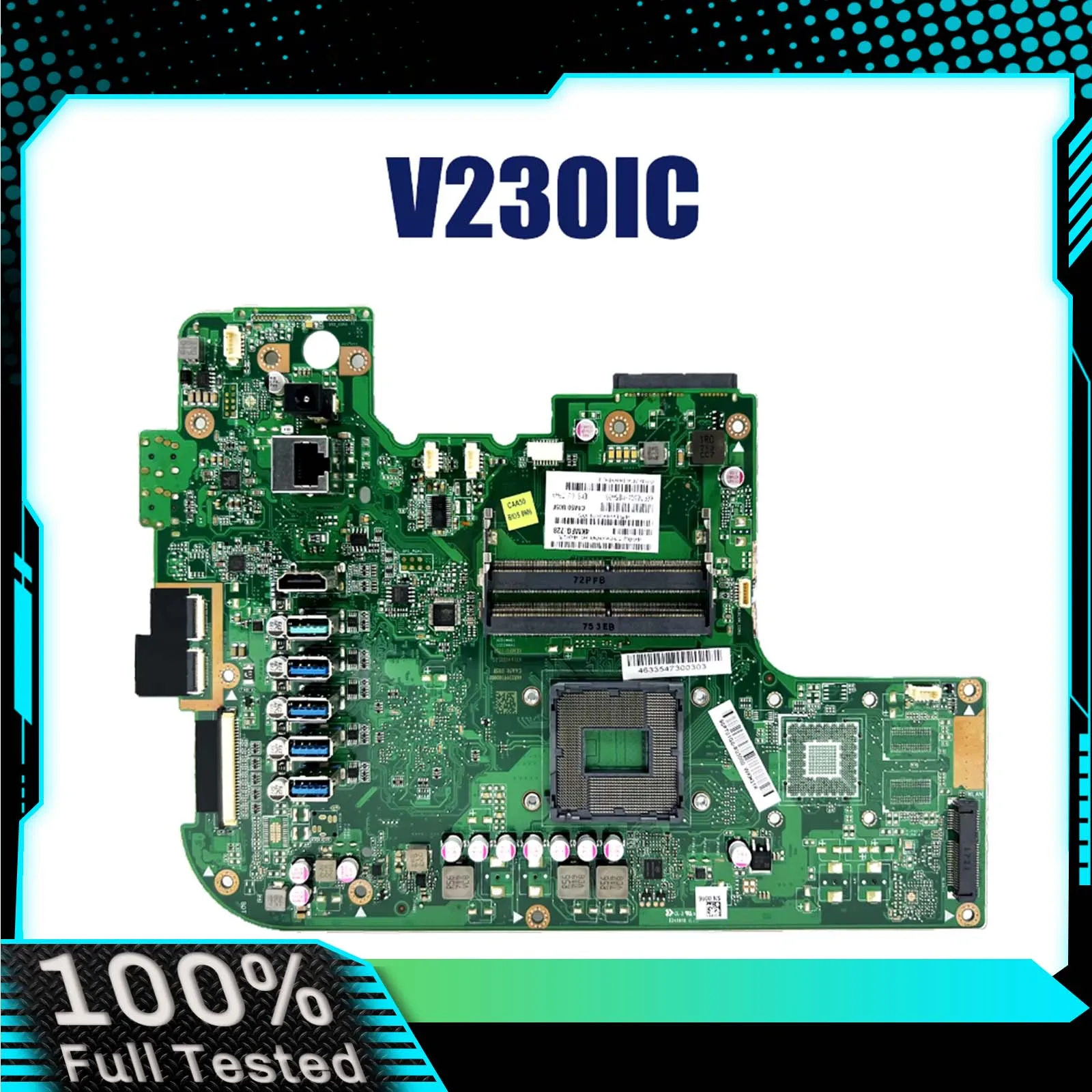 Материнская плата V230IC DDR4 REV 4.0 для материнской платы ASUS V230I V230IC, 100% протестировано, ОК