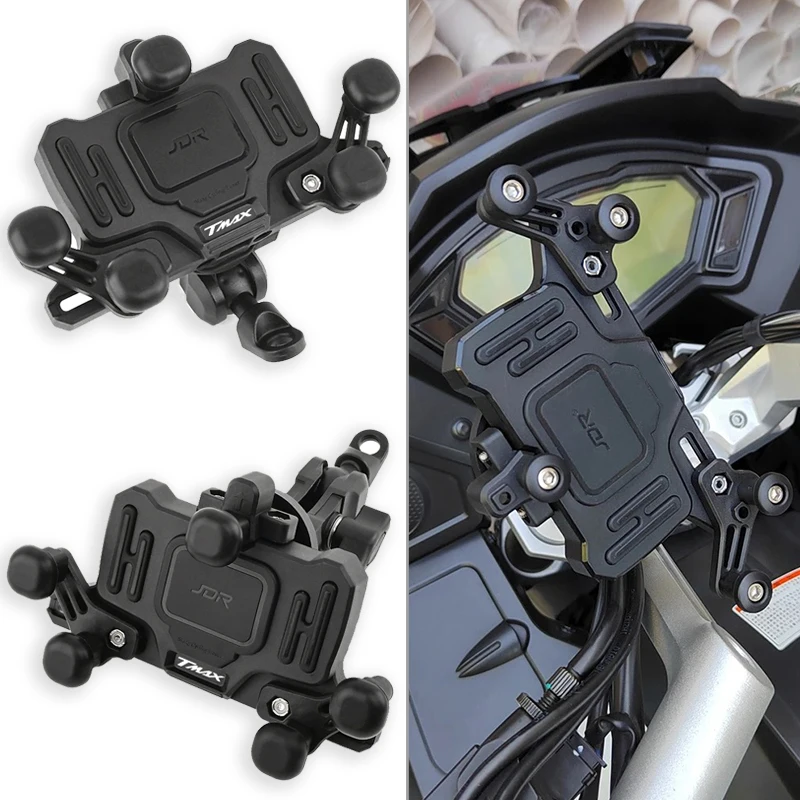 

Держатель для телефона с GPS для мотоцикла, подставка для телефона, навигационный кронштейн, подходит для YAMAHA TMAX 500 530 560 TMax530 SX DX TECH MAX TMAX560